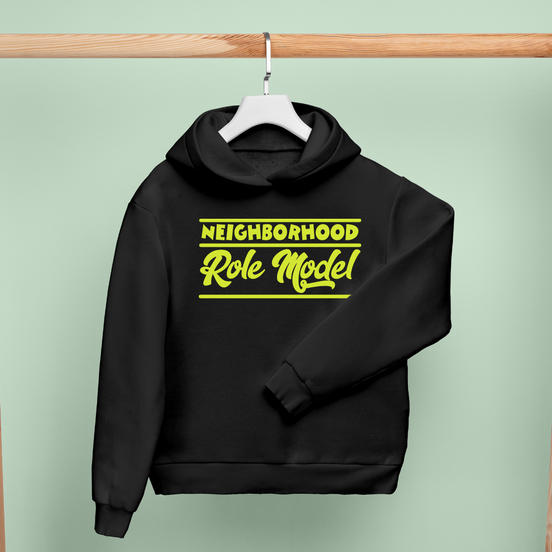 Neighborhood Role Model Hoodie - Black