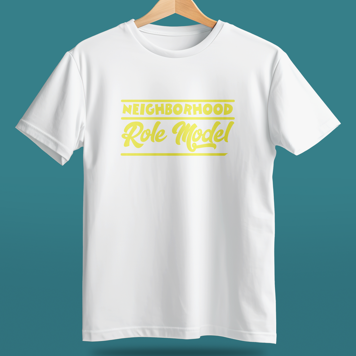 Neighborhood Role Model Shirt - White