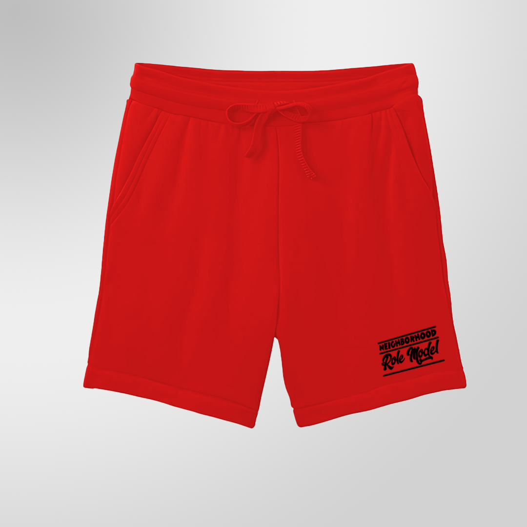 Neighborhood Role Model Sweat shorts - Red