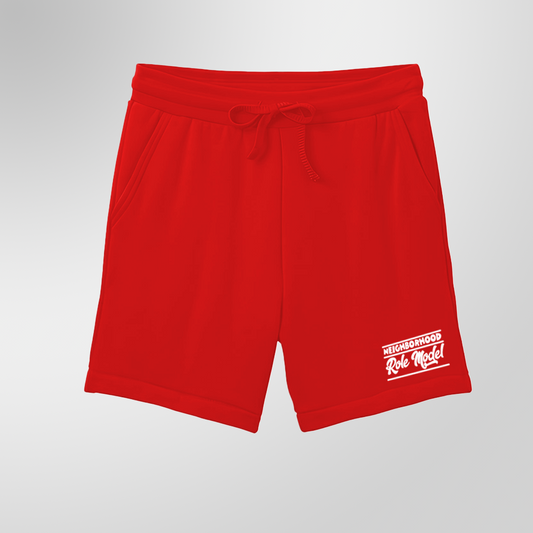 Neighborhood Role Model Sweat shorts - Red