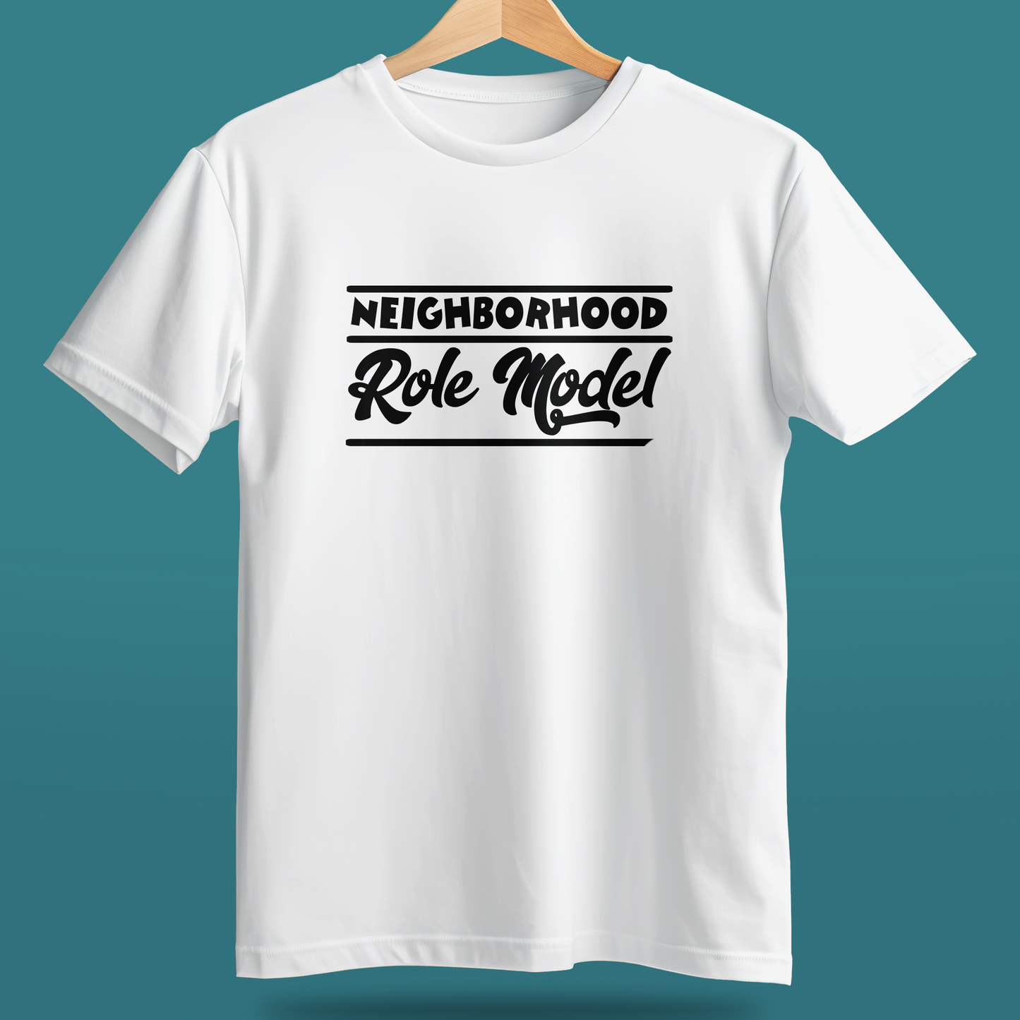 Neighborhood Role Model Shirt - White