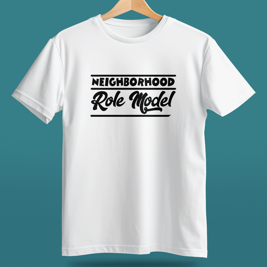 Neighborhood Role Model Shirt - White