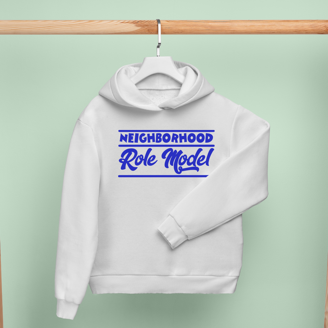 Neighborhood Role Model Hoodie - White