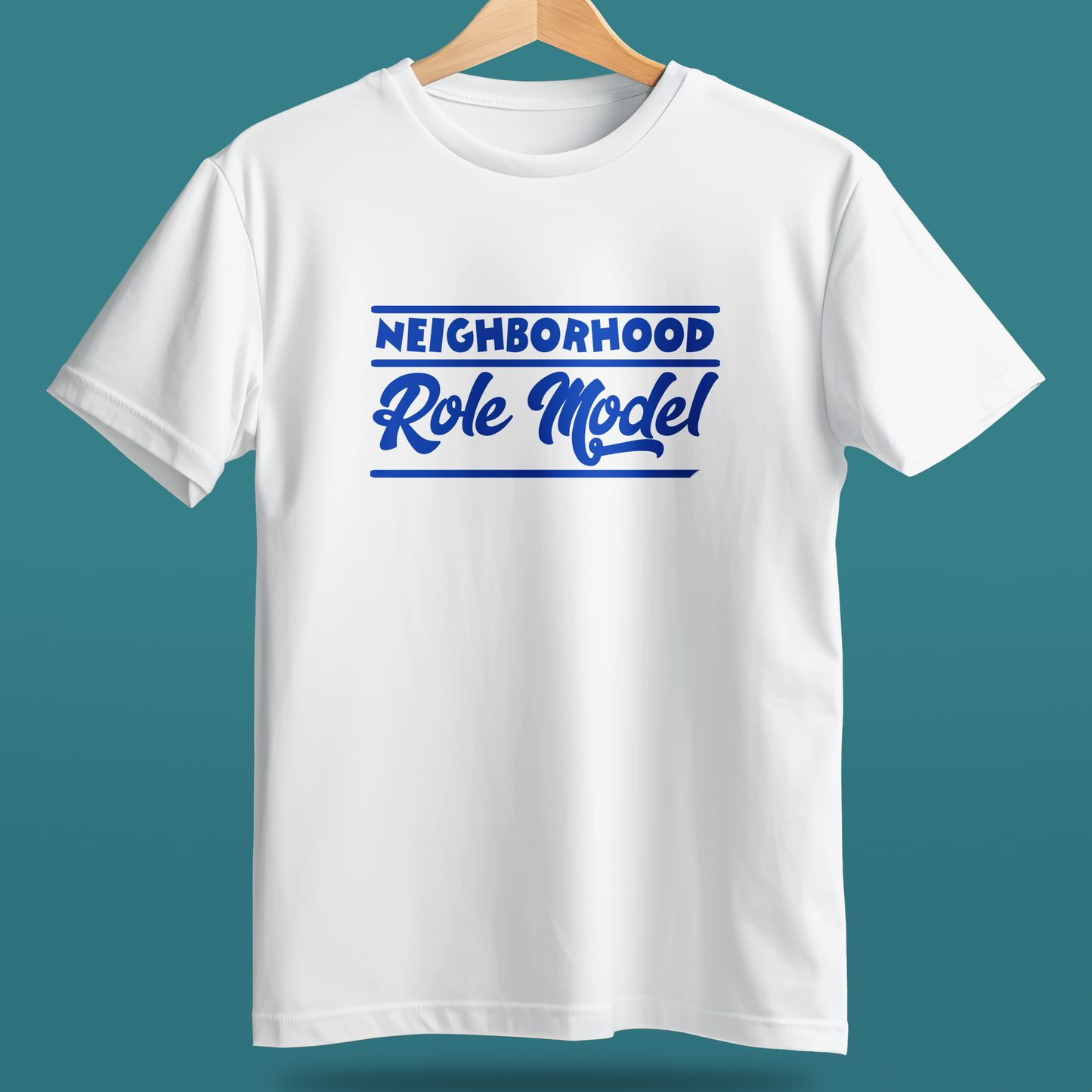 Neighborhood Role Model Shirt - White