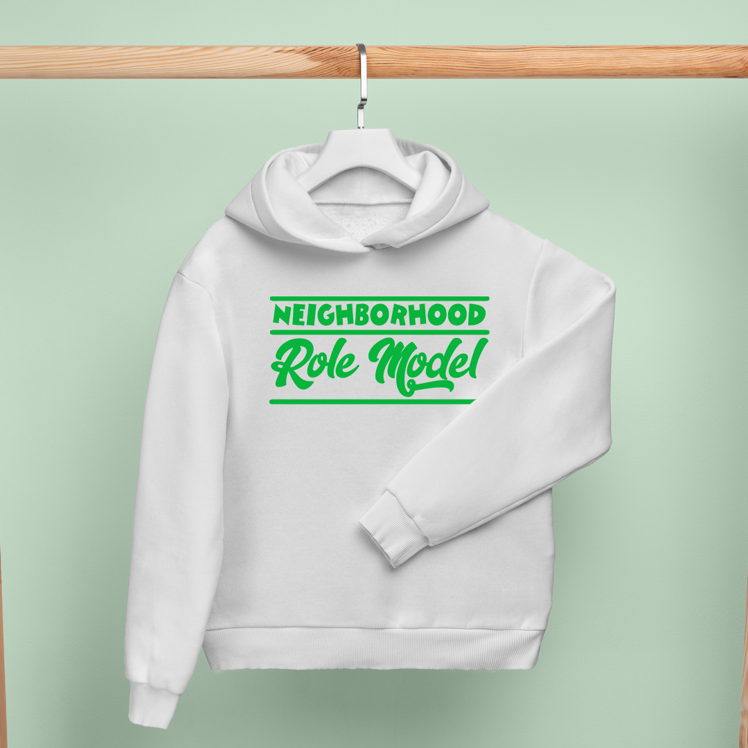 Neighborhood Role Model Hoodie - White