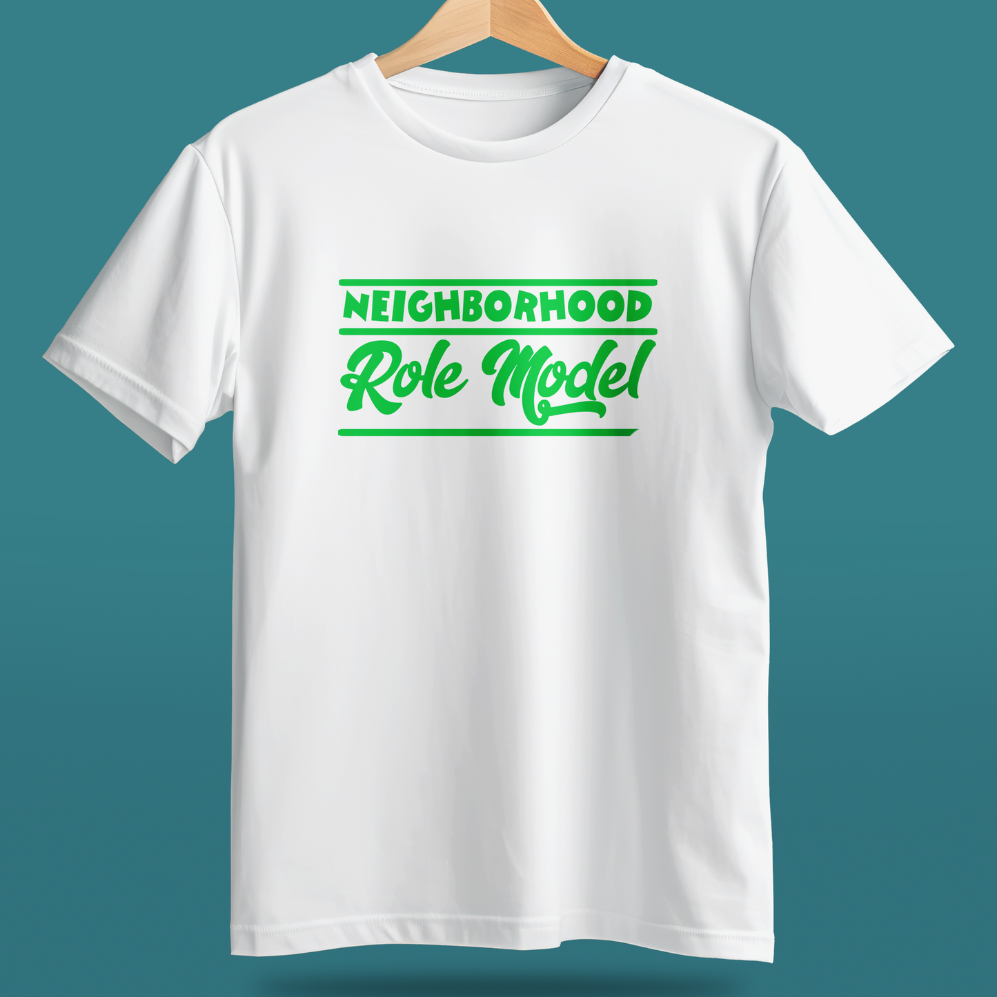 Neighborhood Role Model Shirt - White