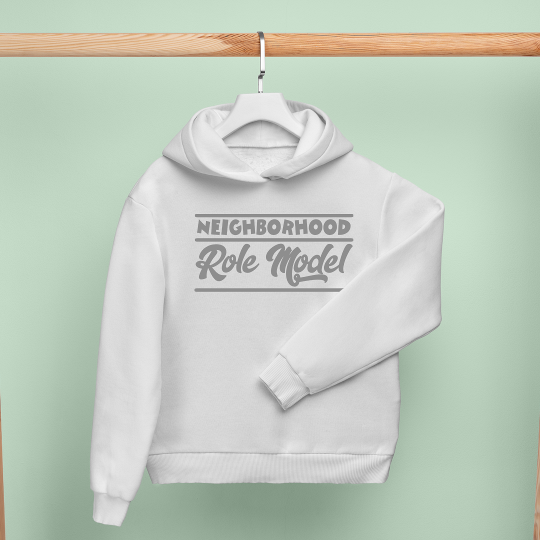 Neighborhood Role Model Hoodie - White