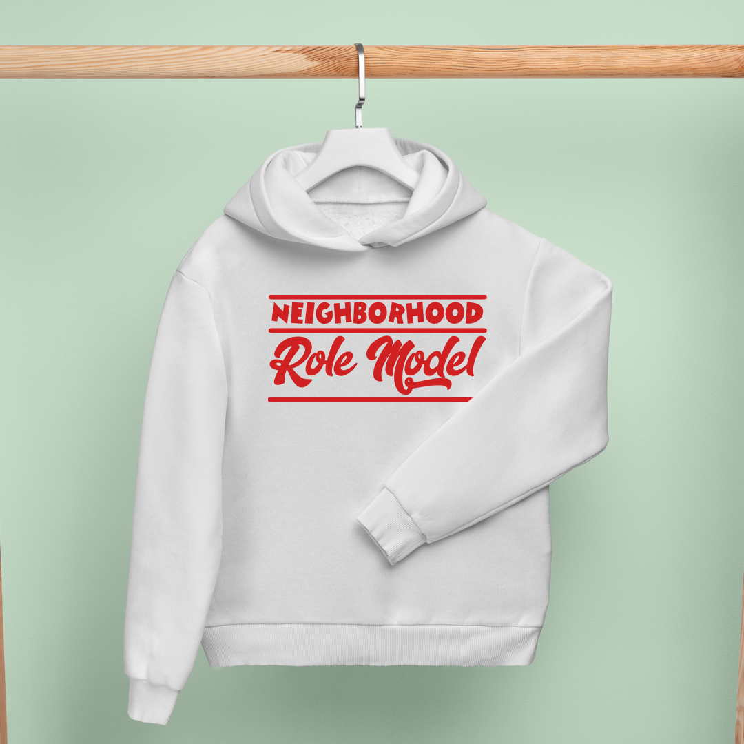 Neighborhood Role Model Hoodie - White