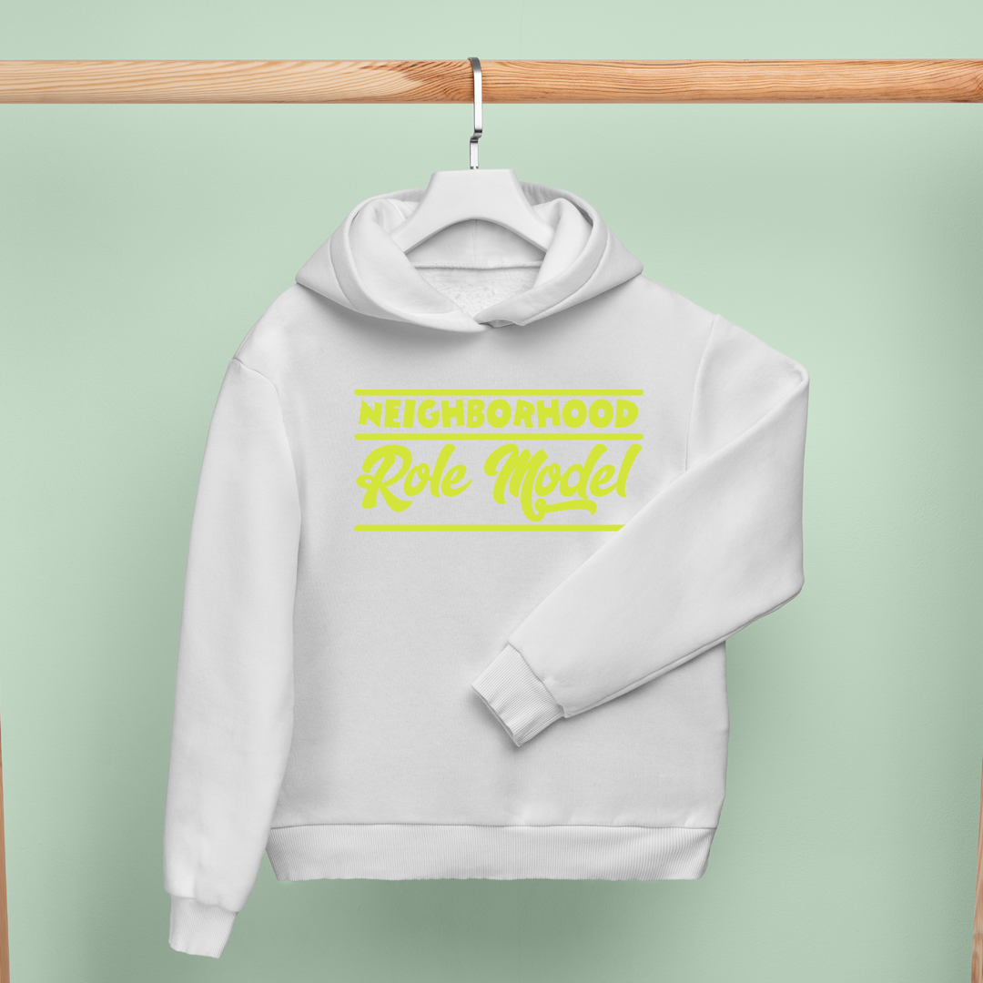 Neighborhood Role Model Hoodie - White